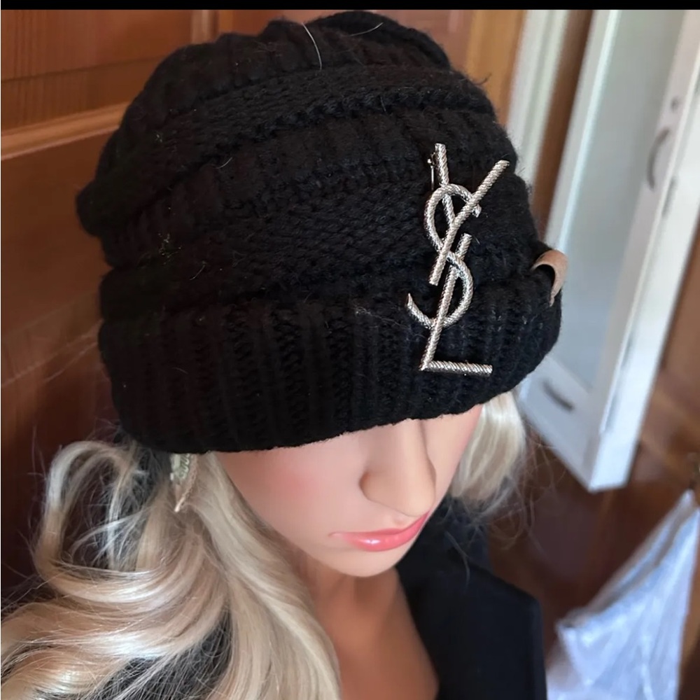 Authentic YSL Silver Brooch - Picture 13 of 14